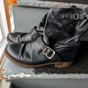 Frye slouch boots